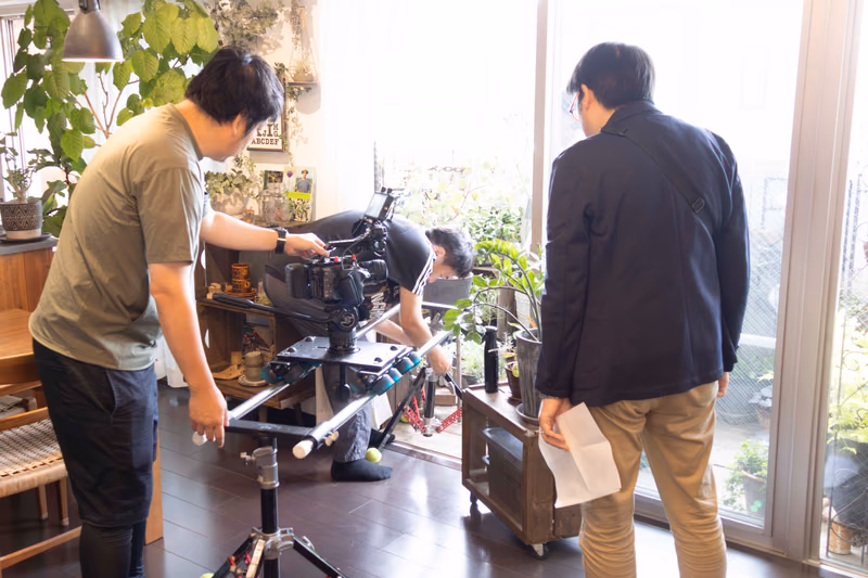 朝日放送テレビ『キラスマ』の取材・撮影風景